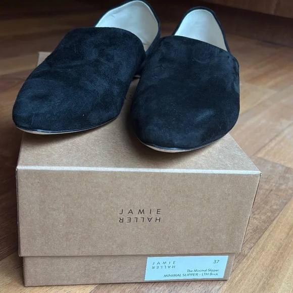 Jamie Haller The Mule in Black Suede - Picture 2 of 6